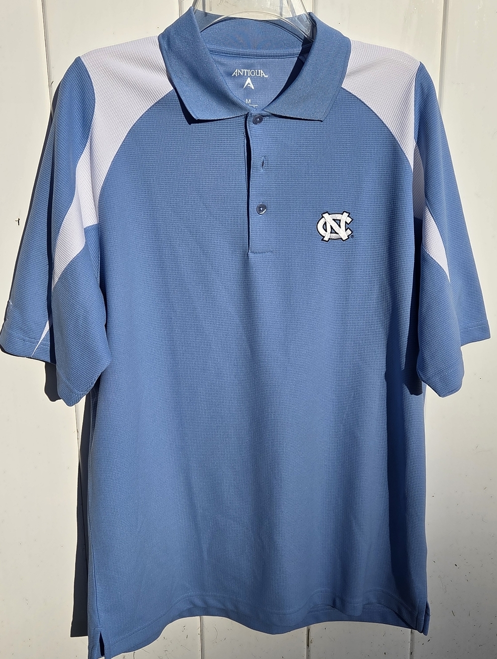 Antigua North Carolina Tar Heels University Golf Polo Shirt Size M